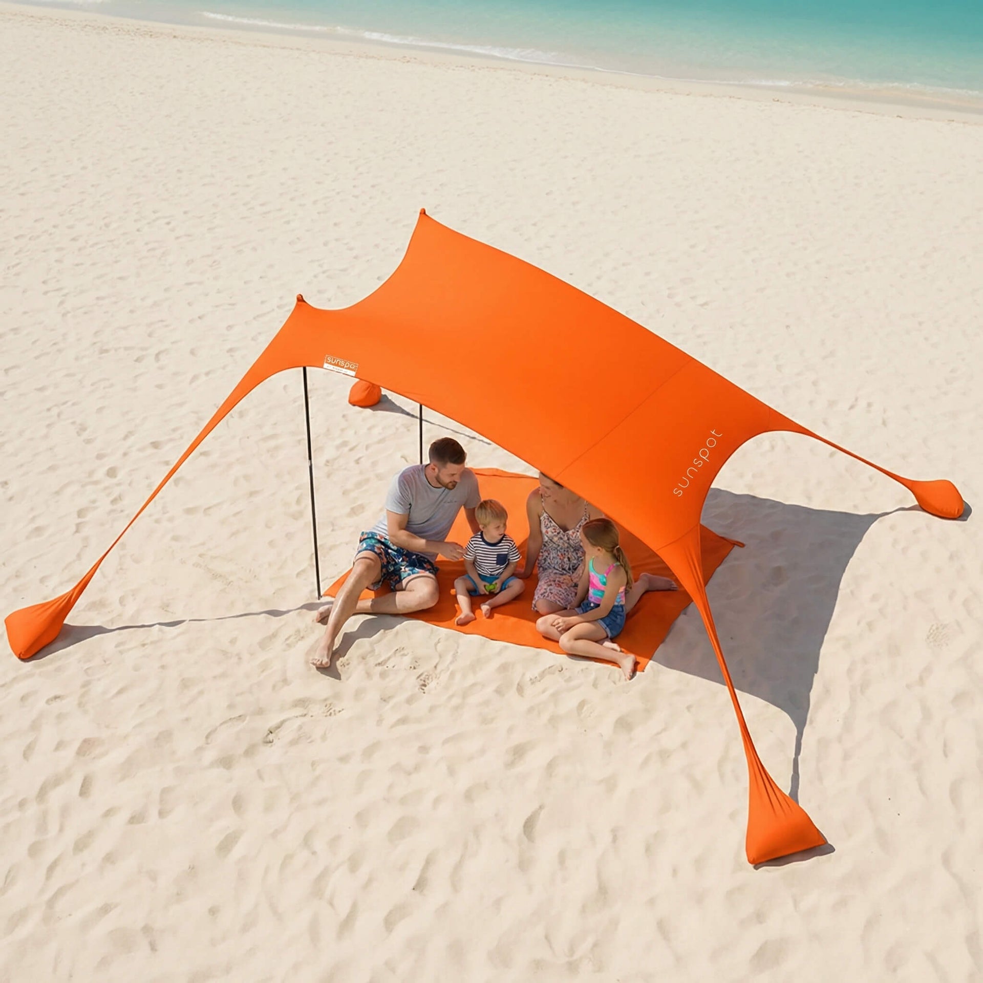 sun protection tents Beach Sun shade Canopy UPF 50+ – SunSpot