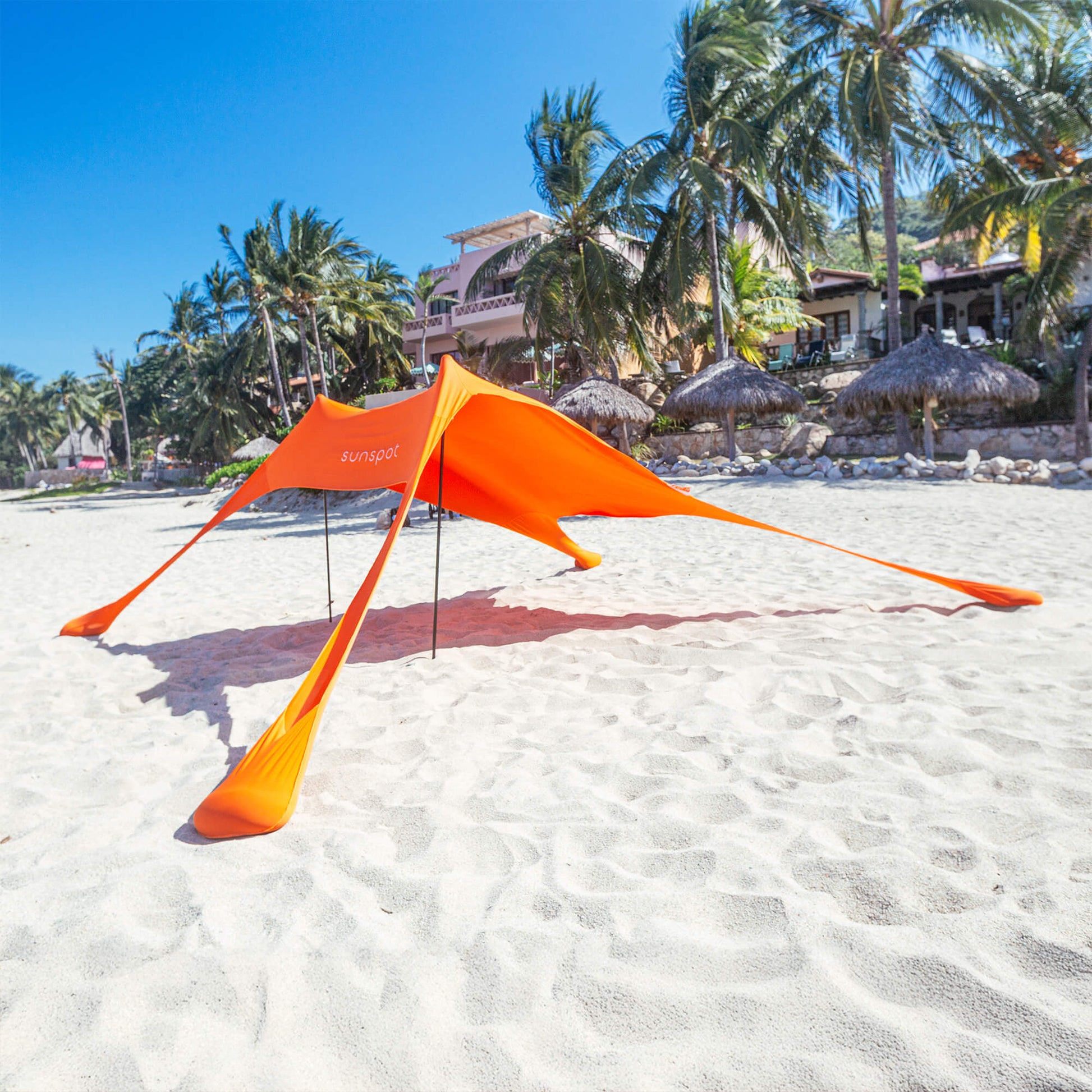 lycra beach tent Beach Sun shade Canopy UPF 50+ – SunSpot